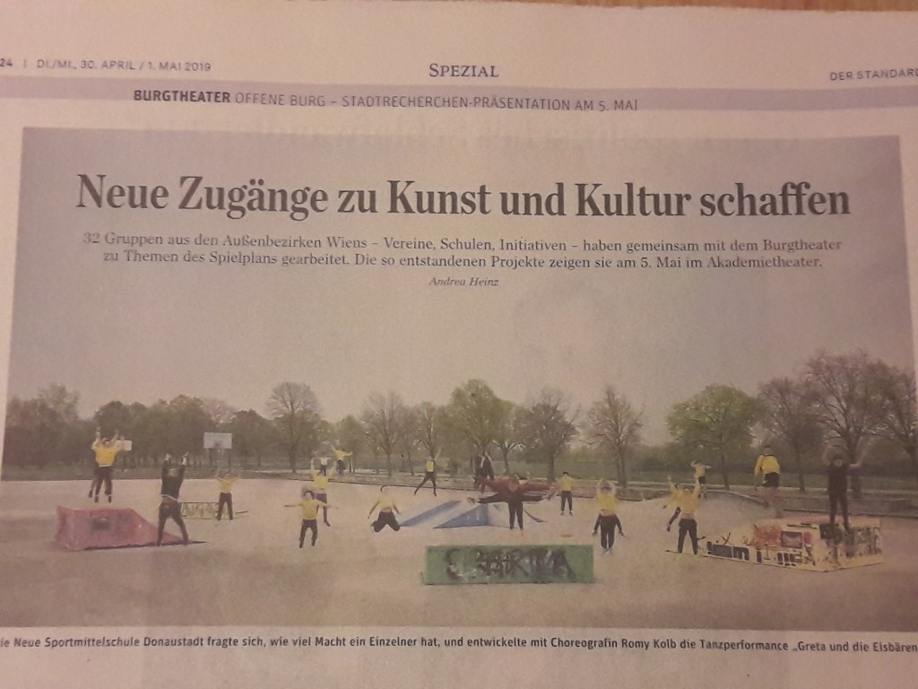Heute im Standard!
